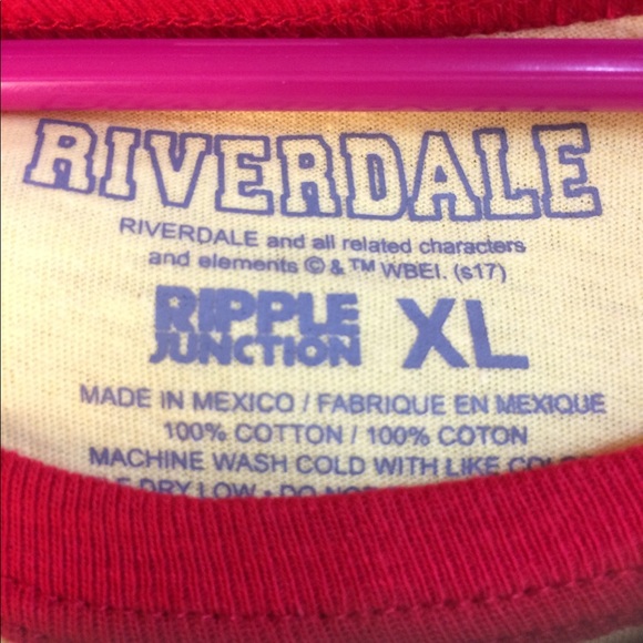 Ladies Riverdale  Ripple Junction Tee Shirt - Picture 3 of 3